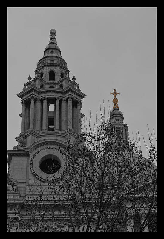St Paul's Cathedral Art Print featuring the photograph St Paul's Cathedral by Maj Seda