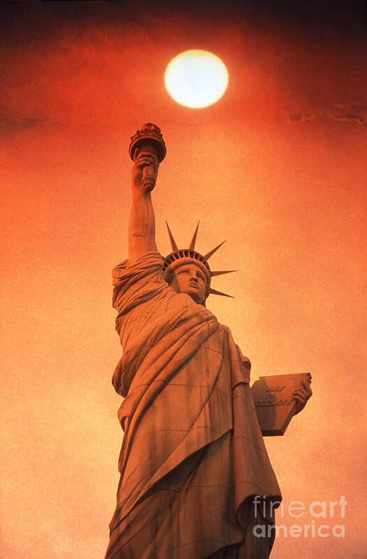 Statue Of Liberty Art Print featuring the photograph Statue Of Liberty by Mark Newman