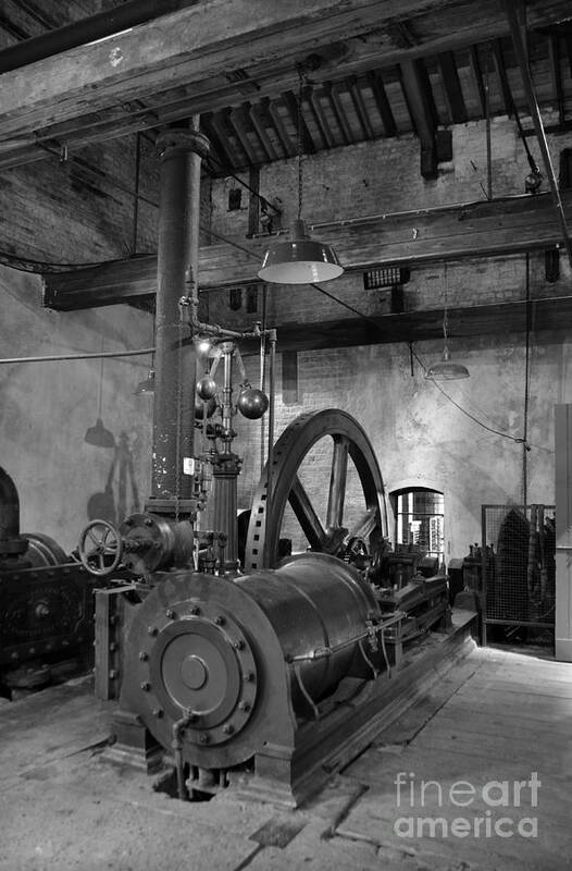 Steam Engine Art Print featuring the photograph Steam engine at Locke's Distillery by RicardMN Photography