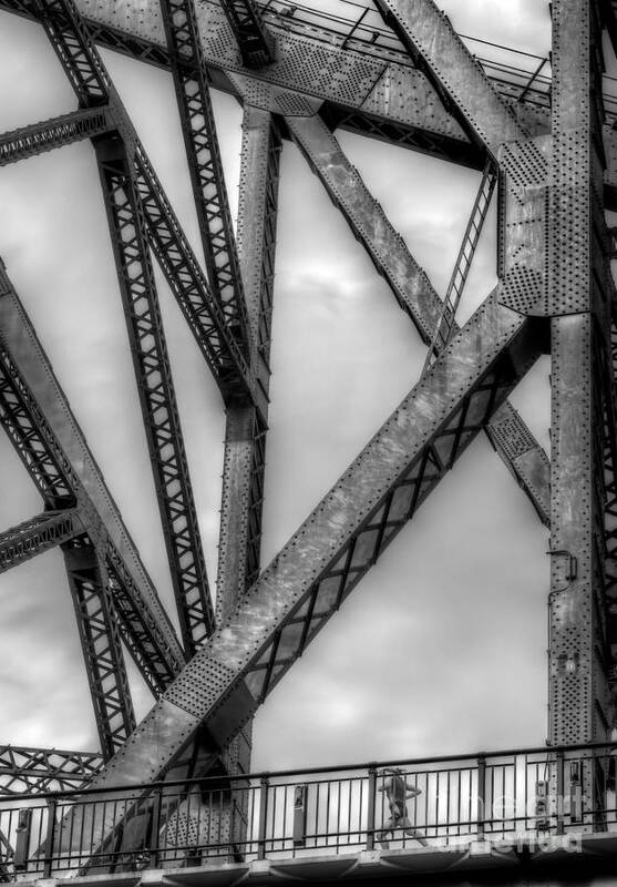 Bridge Art Print featuring the photograph Still standing by Russell Brown