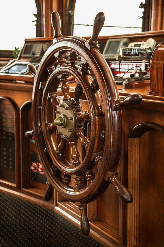 Take The Wheel Art Print featuring the photograph Take The Wheel by Dale Kincaid