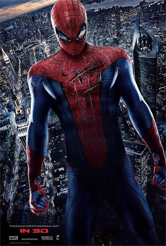 The Amazing Spiderman Movie Large Poster Art Print Gift A0 A1 A2 Maxi