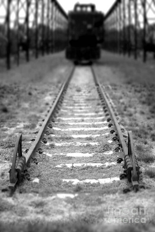 Railroad Art Print featuring the photograph The End of the Line by Olivier Le Queinec