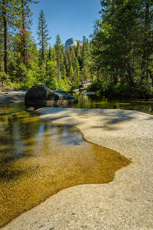 Cabin Art Print featuring the photograph The First Pool. by Wasim Muklashy