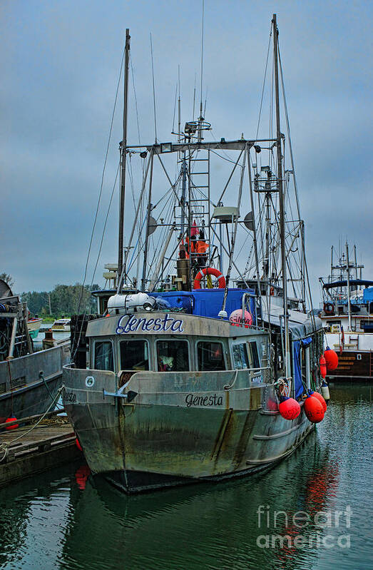 Boats Art Print featuring the photograph The Genesta HDRBT4237-13 by Randy Harris