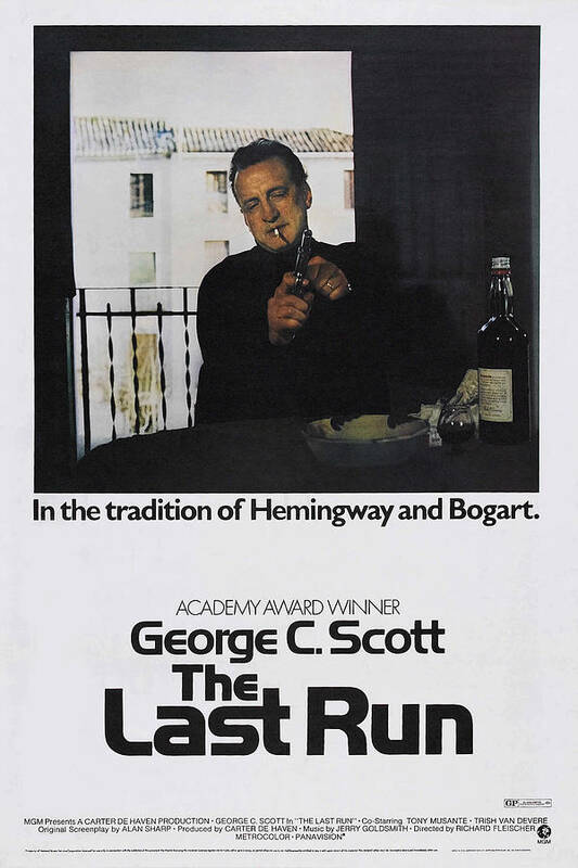 1970s Poster Art Art Print featuring the photograph The Last Run, Us Poster Art, George C by Everett