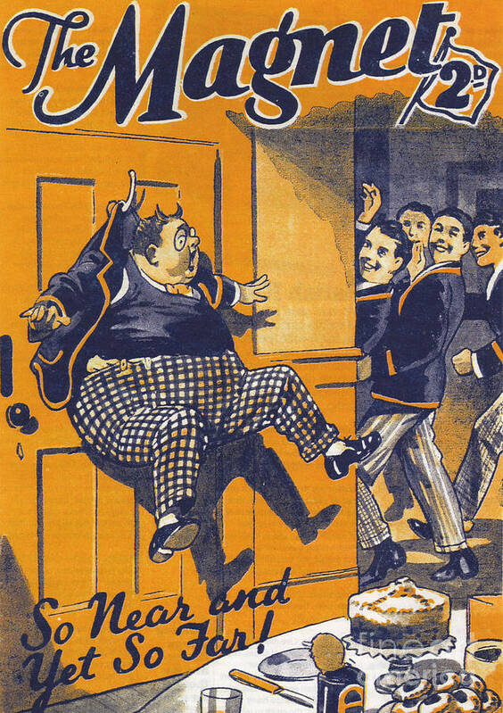 1930s Art Print featuring the drawing The Magnet 1930s Uk Billy Bunter by The Advertising Archives