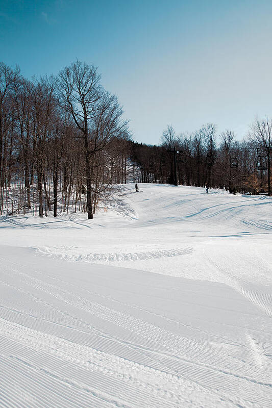 Mccauley Mountain Ski Area Art Print featuring the photograph The McCauley Mountain Ski Area by David Patterson