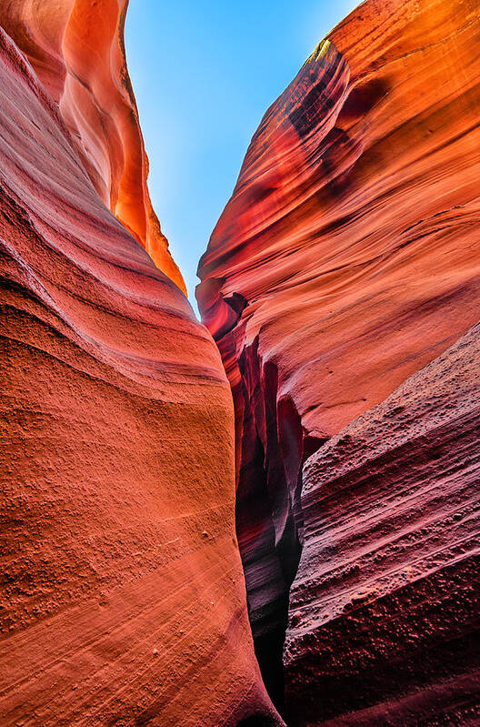 Antelope Canyon Art Print featuring the photograph The Mysterious Canyon 1 by Jason Chu