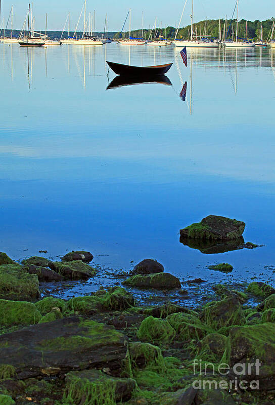 Dory Art Print featuring the photograph The Peapod Dory by Butch Lombardi