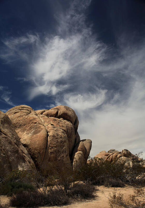 Joshua Tree National Park Art Print featuring the photograph The Reclining Woman by Laurie Search