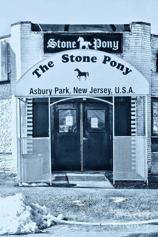 Paul Ward Art Print featuring the photograph The Stone Pony Cool by Paul Ward