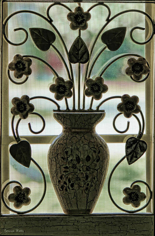 Vase Art Print featuring the photograph The vase by Bonnie Willis