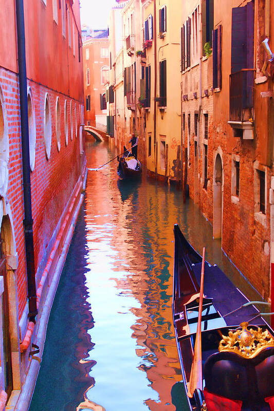 Venice Art Print featuring the photograph The Venetian Way by Christiane Kingsley