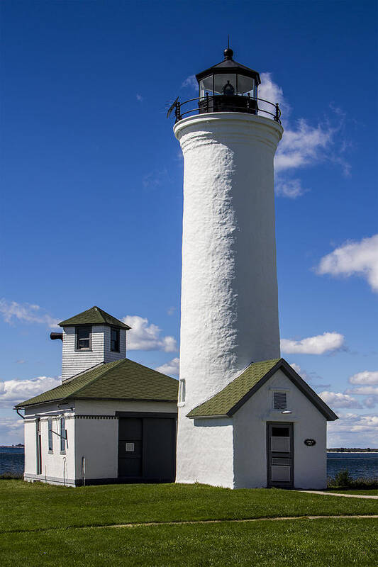 Architecture Art Print featuring the photograph Tibbetts Point Lighthouse by Ben and Raisa Gertsberg