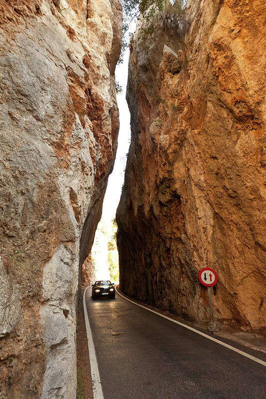 Land Vehicle Art Print featuring the photograph Tight Squeeze by Dave G Kelly