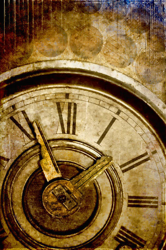 Time Art Print featuring the photograph Time Travel by Carol Leigh