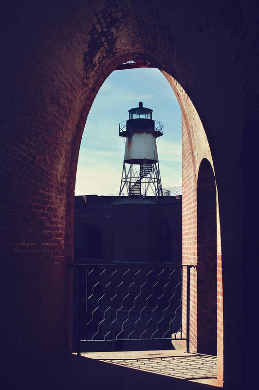 Fort Point Art Print featuring the photograph To Light the Way by Laurie Search