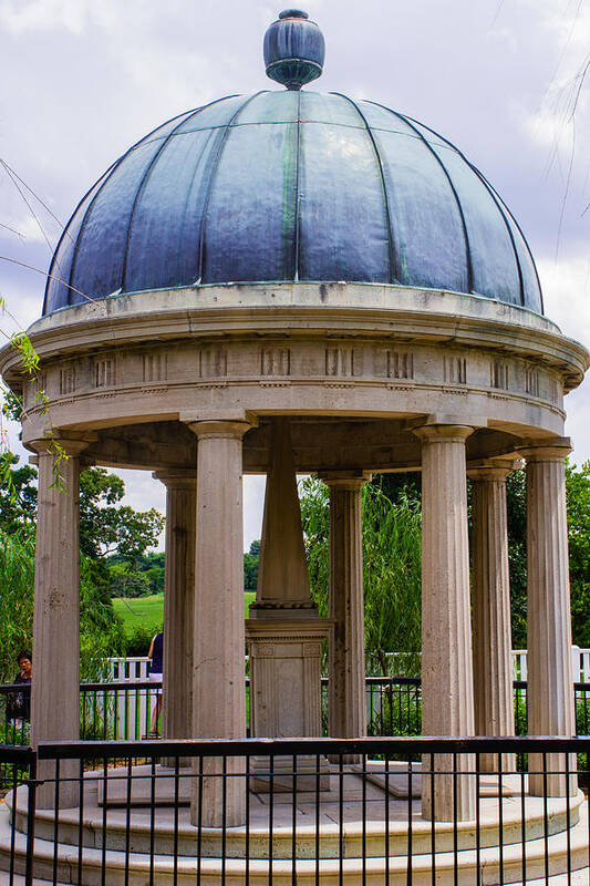 President Andrew Jackson Tomb Art Print featuring the photograph Tomb of President Andrew Jackson by Robert Hebert