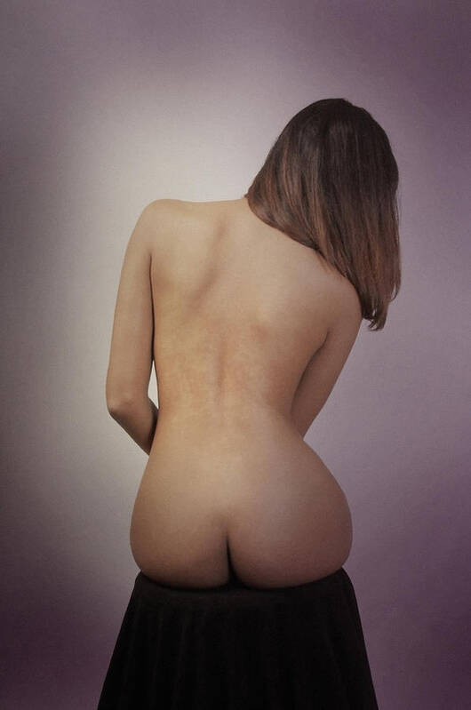 Nude Art Print featuring the photograph Trophy by Mayumi Yoshimaru