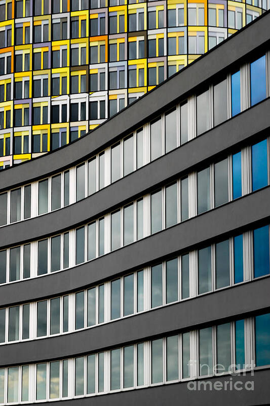 Adac Art Print featuring the photograph Urban Rectangles by Hannes Cmarits