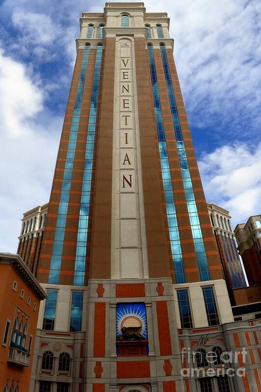 Venetian Art Print featuring the photograph Venetian - Las Vegas by Mark Valentine