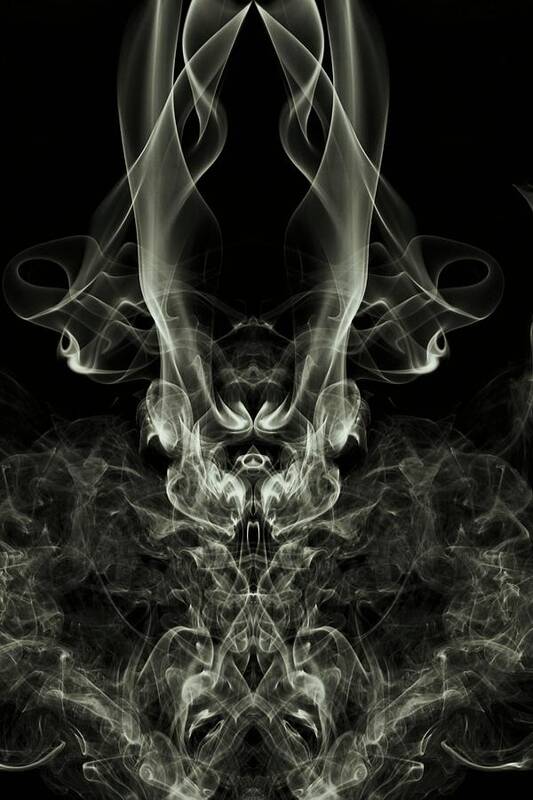 Smoke Art Print featuring the photograph Viking by Mike Farslow