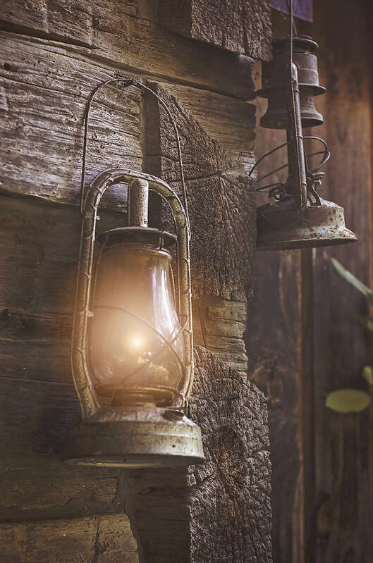 Lantern Art Print featuring the photograph Warm Glow by Heather Applegate