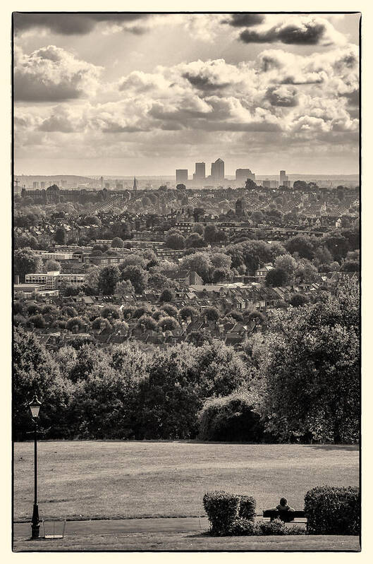 Alexandra Palace Art Print featuring the photograph What a Great View of London Town by Lenny Carter