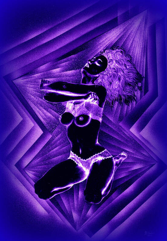 Boobs Art Print featuring the digital art Within a dream by Kenneth Clarke