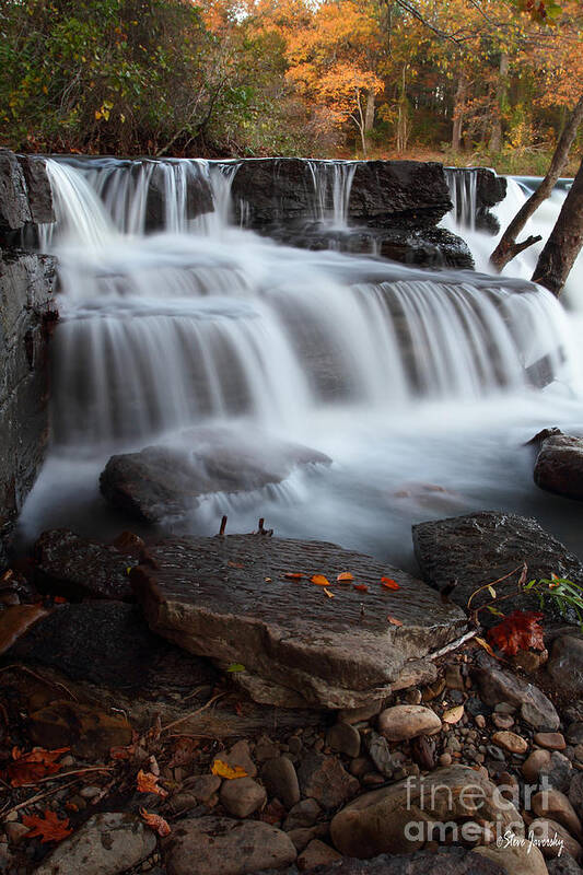 Natural Dam Art Print featuring the photograph Natural Dam #1 by Steve Javorsky
