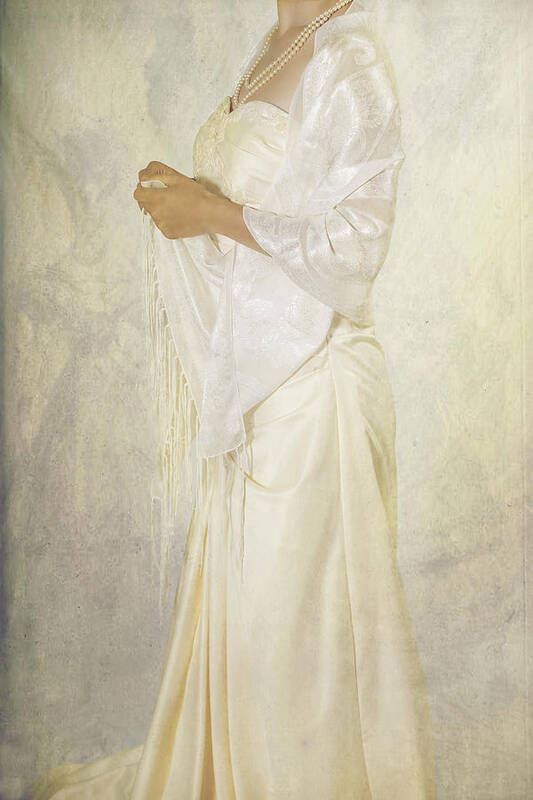 Female Art Print featuring the photograph Wedding Dress #1 by Joana Kruse