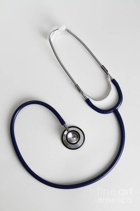 Beat Art Print featuring the photograph Stethoscope #2 by Photo Researchers