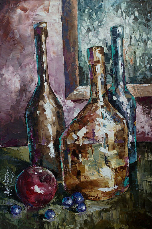 Still Life Art Print featuring the painting Still life by Michael Lang