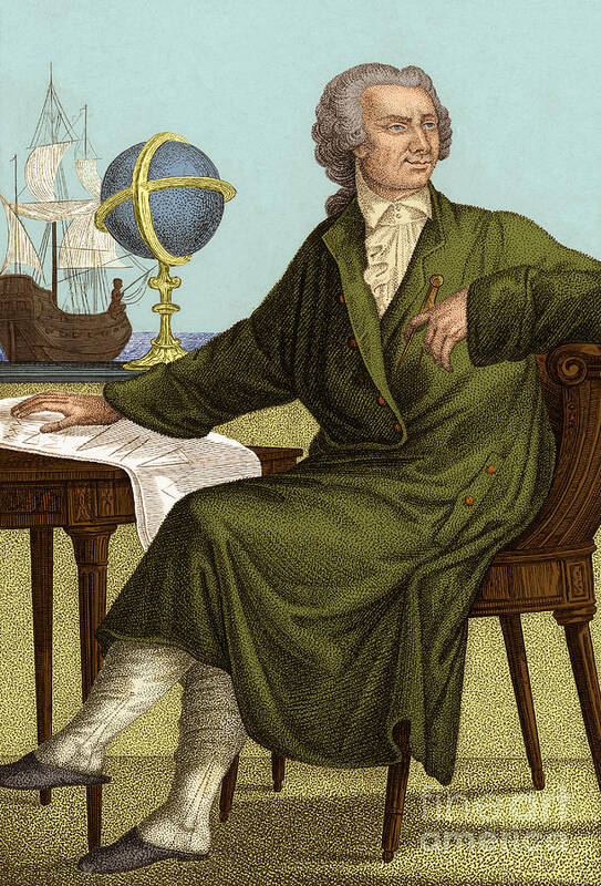 Leonhard Euler Art Print featuring the photograph Leonhard Euler by Science Source