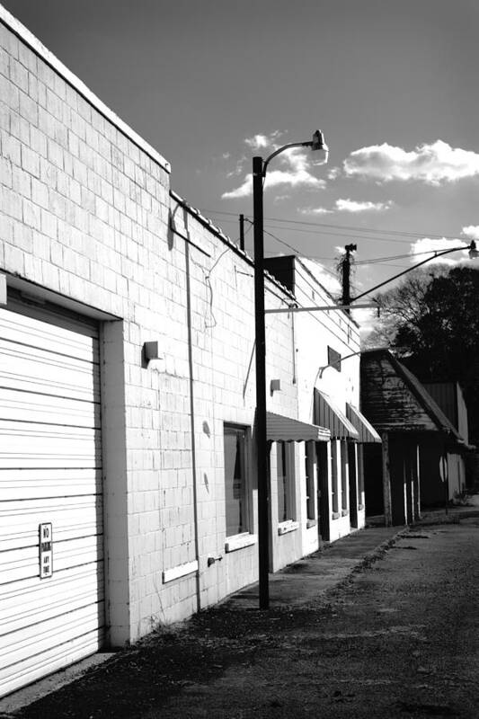 Small Art Print featuring the photograph Abandoned Small Town USA by Kathy Clark