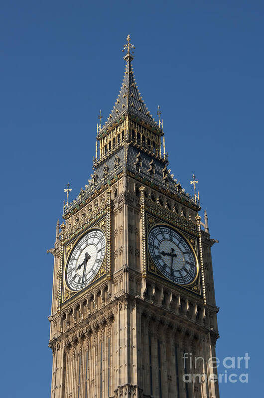 Ben Art Print featuring the photograph Big Ben by Andrew Michael