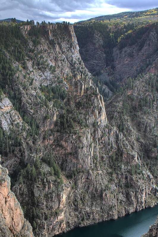 Black Canyon Art Print featuring the photograph Black Canyon of the Gunnison National Park by Farol Tomson
