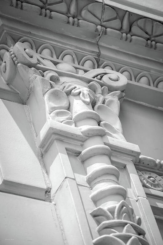 Column Art Print featuring the photograph Building Detail - Washington DC by Frank Mari