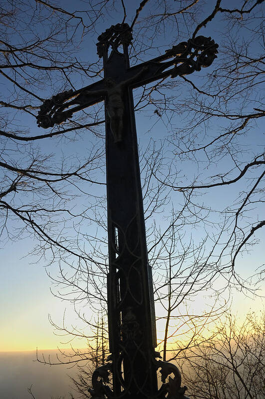 Cross Art Print featuring the photograph Cross by Matthias Hauser