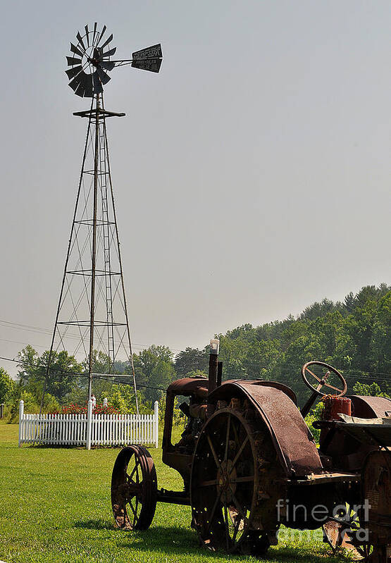 Mccormick Art Print featuring the photograph Down On The Farm by John Black