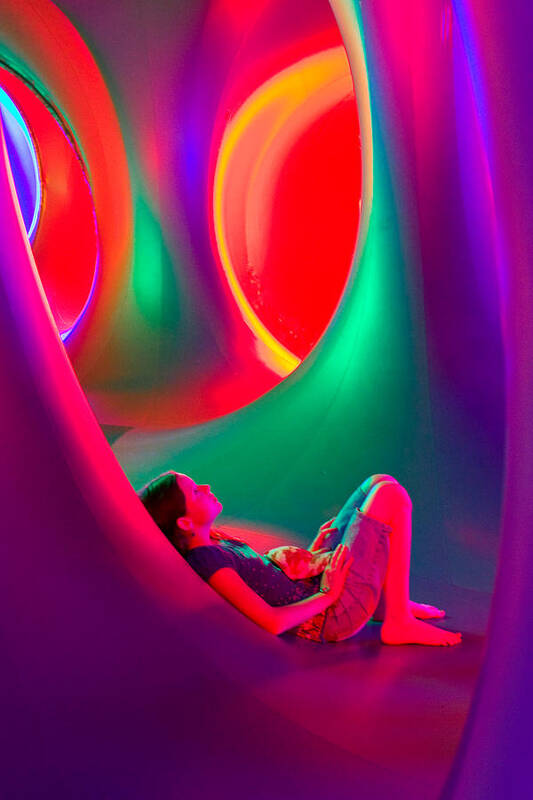 Colour Art Print featuring the photograph Dreamland Luminarium by John Soffe