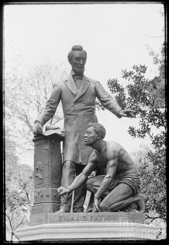 1876 Art Print featuring the photograph Emancipation Memorial, 1876 by Granger