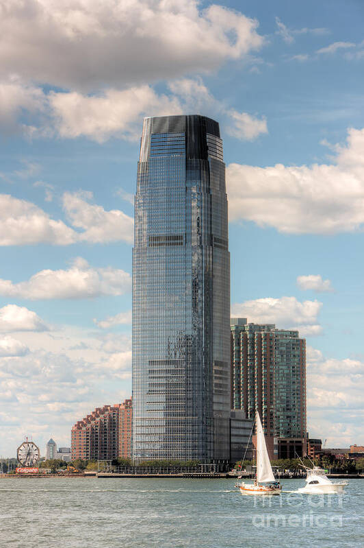 Clarence Holmes Art Print featuring the photograph Goldman Sachs Tower III by Clarence Holmes