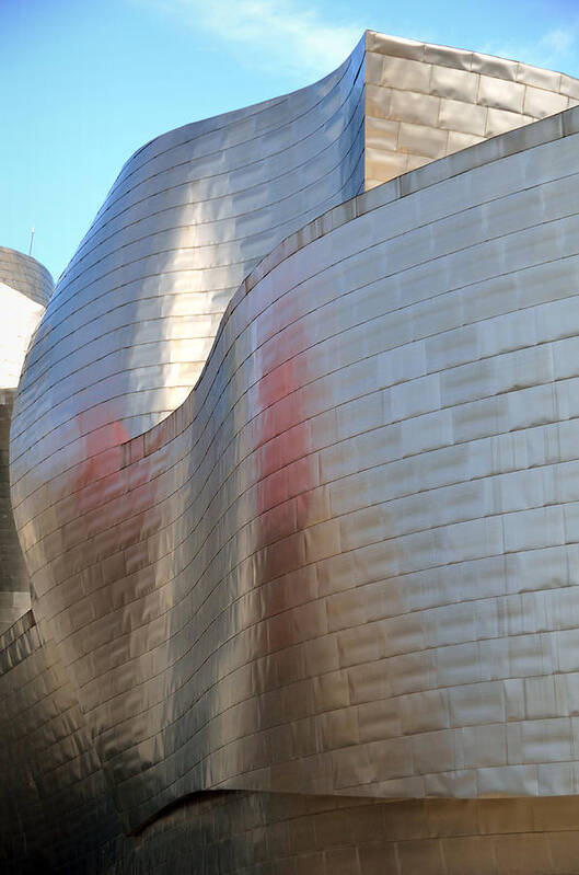 Guggenheim Art Print featuring the photograph Guggenheim Museum Bilbao - 2 #2 by RicardMN Photography