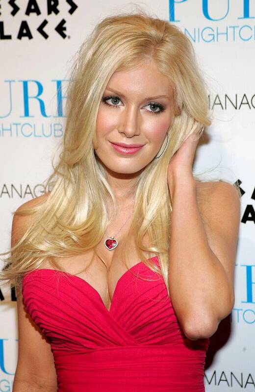 Heidi Montag Art Print featuring the photograph Heidi Montag In Attendance by Everett