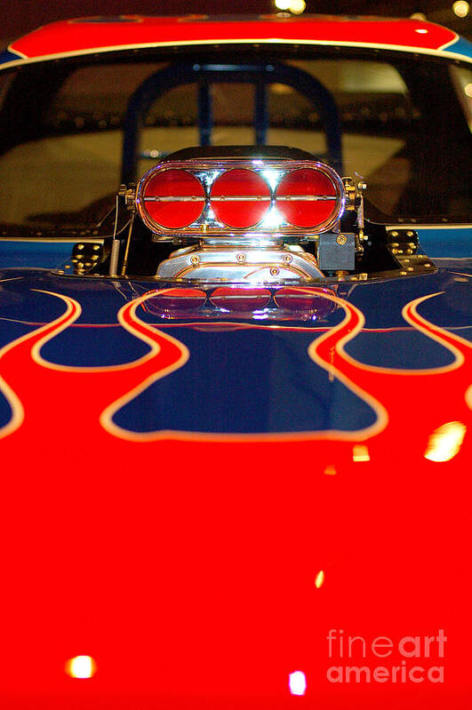 Hot Rod Art Print featuring the photograph Hot Rod 3 by Micah May