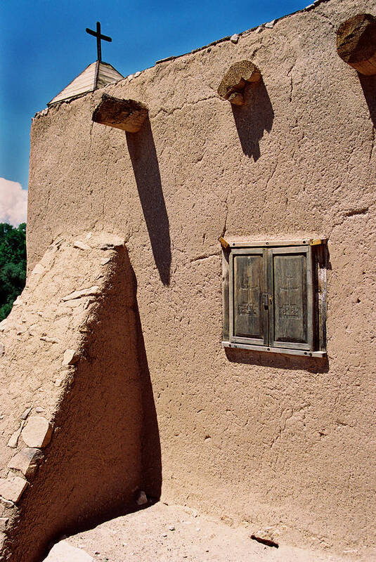  Art Print featuring the photograph Morada Window by Ron Weathers