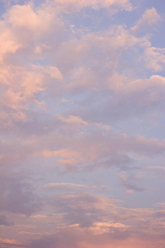 Pastel sky Art Print by John Bartosik -