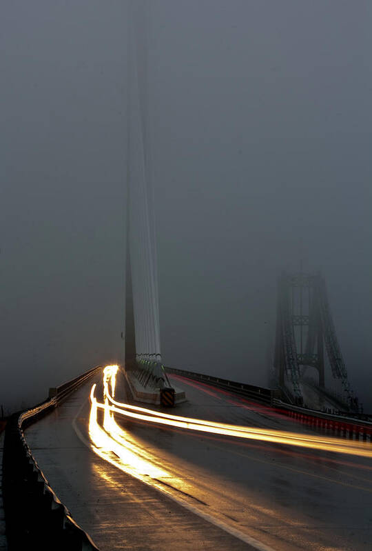 Fog Art Print featuring the photograph Pea Soup by Greg DeBeck